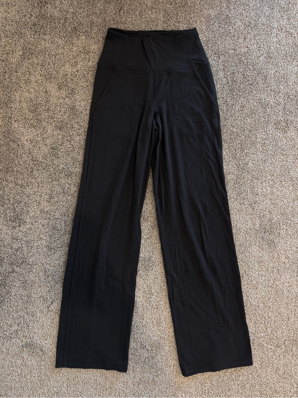 lululemon athletica Black Wide Leg Pants
